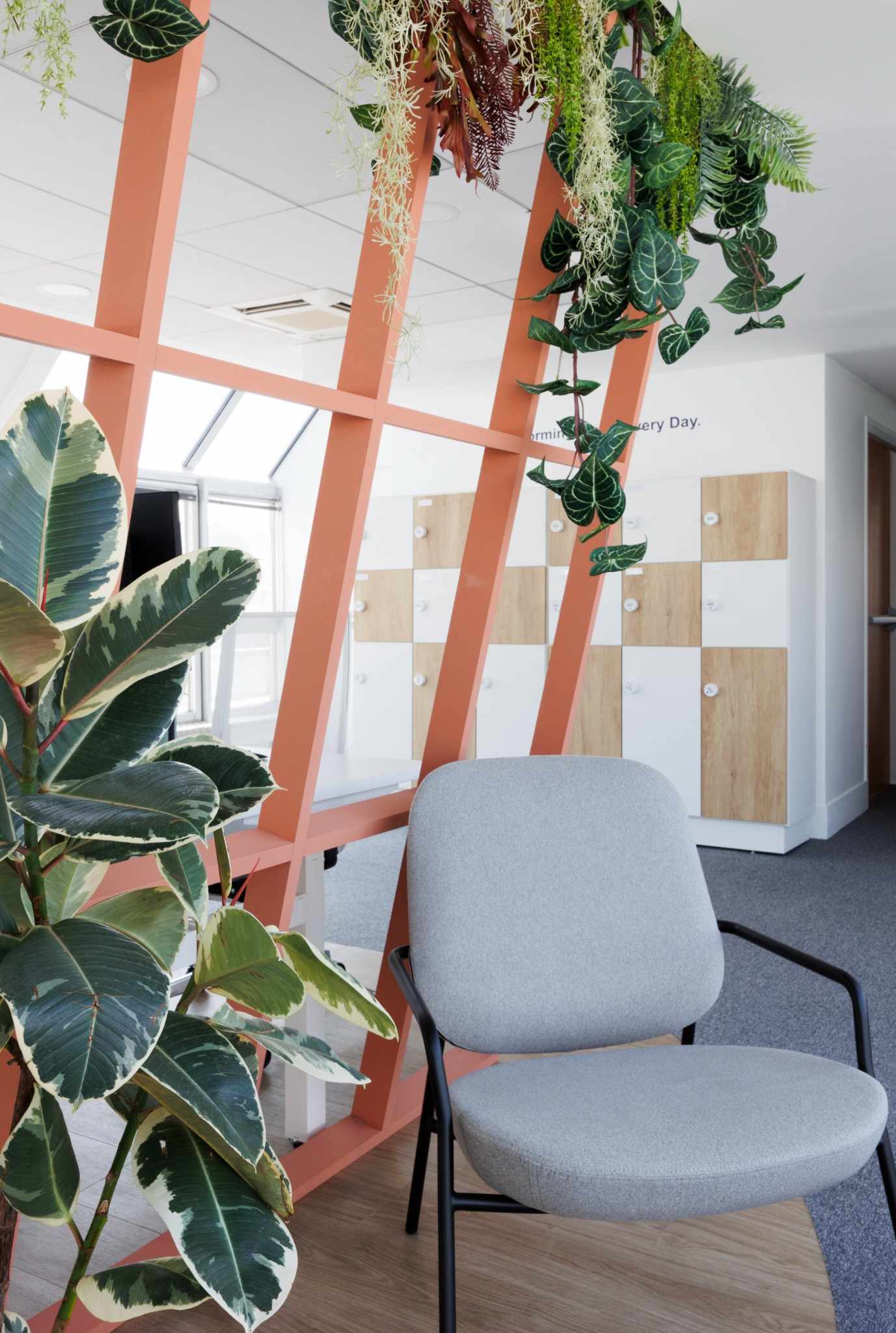 Réalisation des bureaux d'un groupe pharmaceutique par Ronn Square