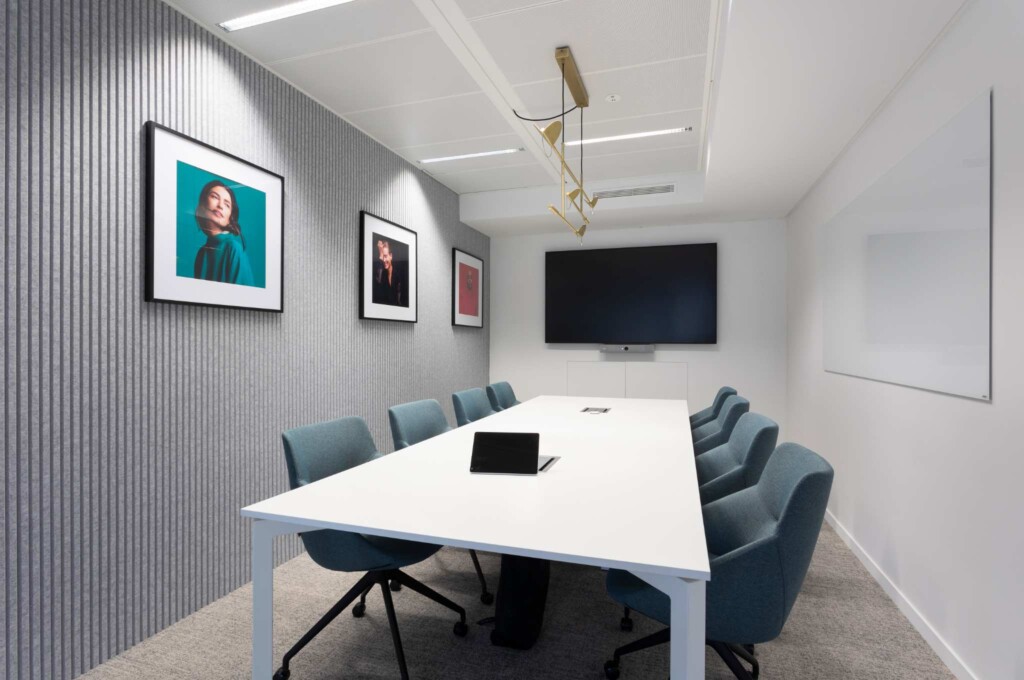 Réalisation des bureaux Merz Aesthetics par Ronn Square