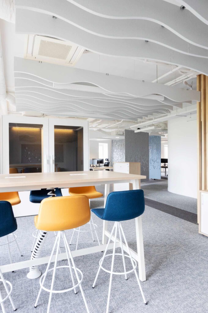 Aménagement des bureaux CCFA par Ronnsquare